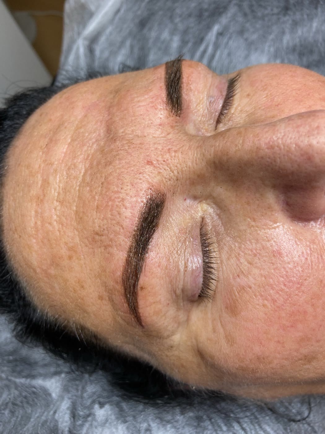 Powder Brows, Ergebnis bei einem Content-Modell